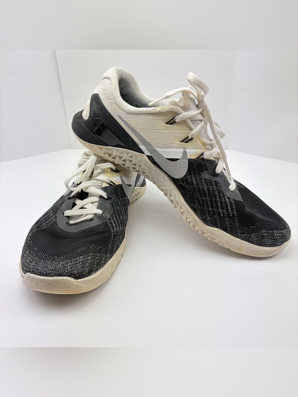 Nike Metcon 3 Black White Training Gym Shoes Size 11